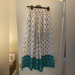 Billabong wide leg linen blend pants